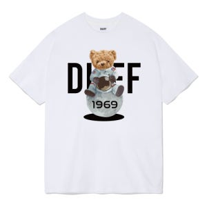 [디프] 유니버스베어 반팔티 [화이트] 5009120313