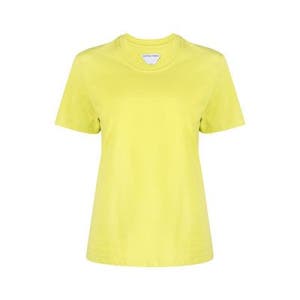 보테가베네타 우먼스 미니 로고 반팔 티셔츠 ACID KIWI 649060 VF1U0 7214 649060 VF1U0 7214