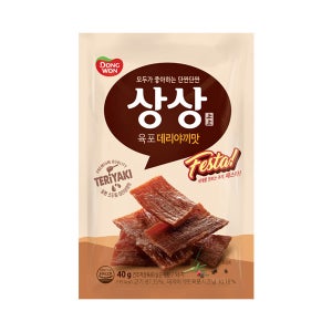 동원 상상육포 페스타 데리야끼 40g / 돈육포