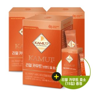 대상웰라이프 리얼 카무트 브랜드 밀 효소 3g (30포입)X3 높은 효소역가 캐나다산 정품 카무트 발효효소