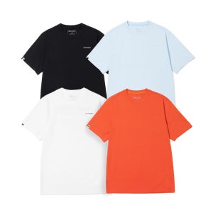 [제로그램] 에코메이드 타이포그래픽 티셔츠 / 4종 ZU1SSM2402