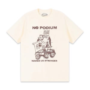 로라스 하드웨어 노 포디움 반팔 티셔츠 크림 LH24SU08CRM