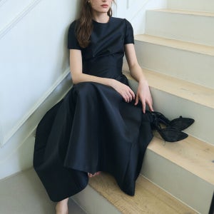 폴앤앨리스 [맞춤 제작] Flared Maxi Dress / Black