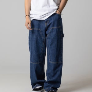 [디키즈] 더블니 카펜터 데님 팬츠 Vintage Blue DIKM241LRDE305VB
