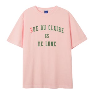 [엘엠알] 클레어 다잉 오버 티셔츠 LIGHT PINK BQQTSYM211LP00F