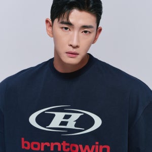 [본투윈] SYMBOL B LOGO T-SHIRTS [NAVY] BF2MST206NV