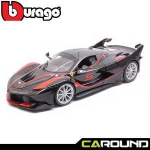 브라고 1:18 페라리 FXXK 블랙 레드 No.5 다이캐스트