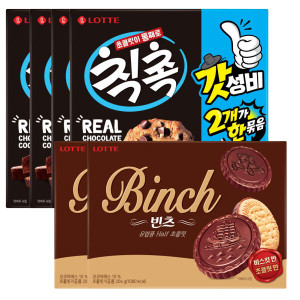 빈츠 204g x 2곽 + 칙촉 168g x 4곽 (12,710원) (무료)