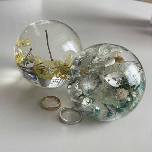 드라이 플라워 문진, yorkshop