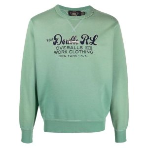 RRL 맨투맨 782911253001 001 TURQUOISE 그린 남성
