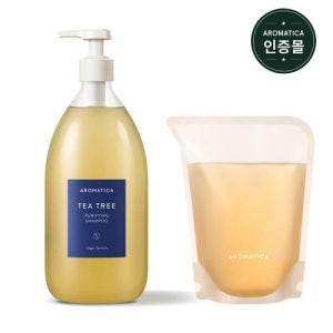 [아로마티카]아로마티카 티트리 샴푸 1000ml+리필500ml