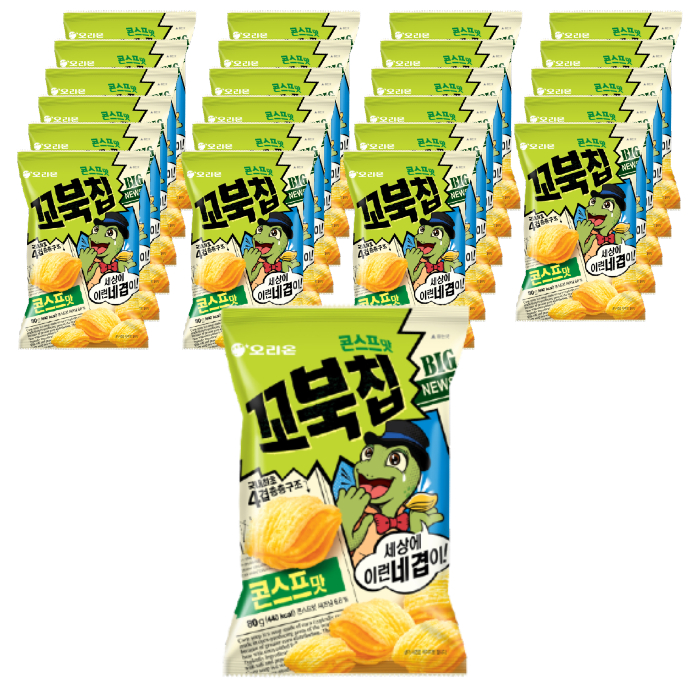 꼬북칩 콘스프맛 바삭한 4겹 스낵