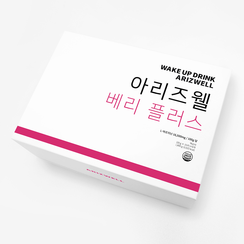 [<b>아리즈웰</b> 베리 플러스 90포] 1포당 L-<b>아르지닌</b> 3 300mg  1.8kg  1개