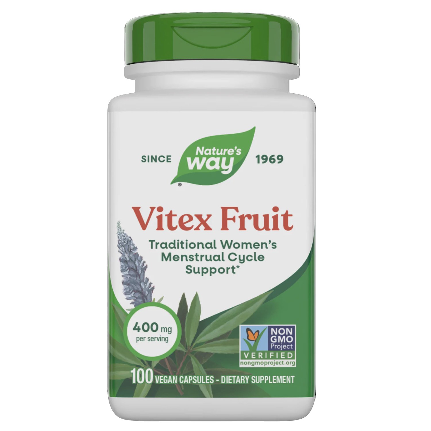 네이쳐스웨이 바이텍스 프루트 400mg 베지테리안 캡슐  100정  1개