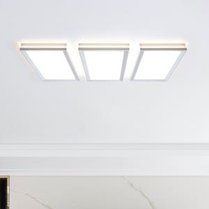 LED 인터스 직하조명 (5SIZE) / 플리커프리 밀착형 슬림 직사각 안방 무드 거실조명