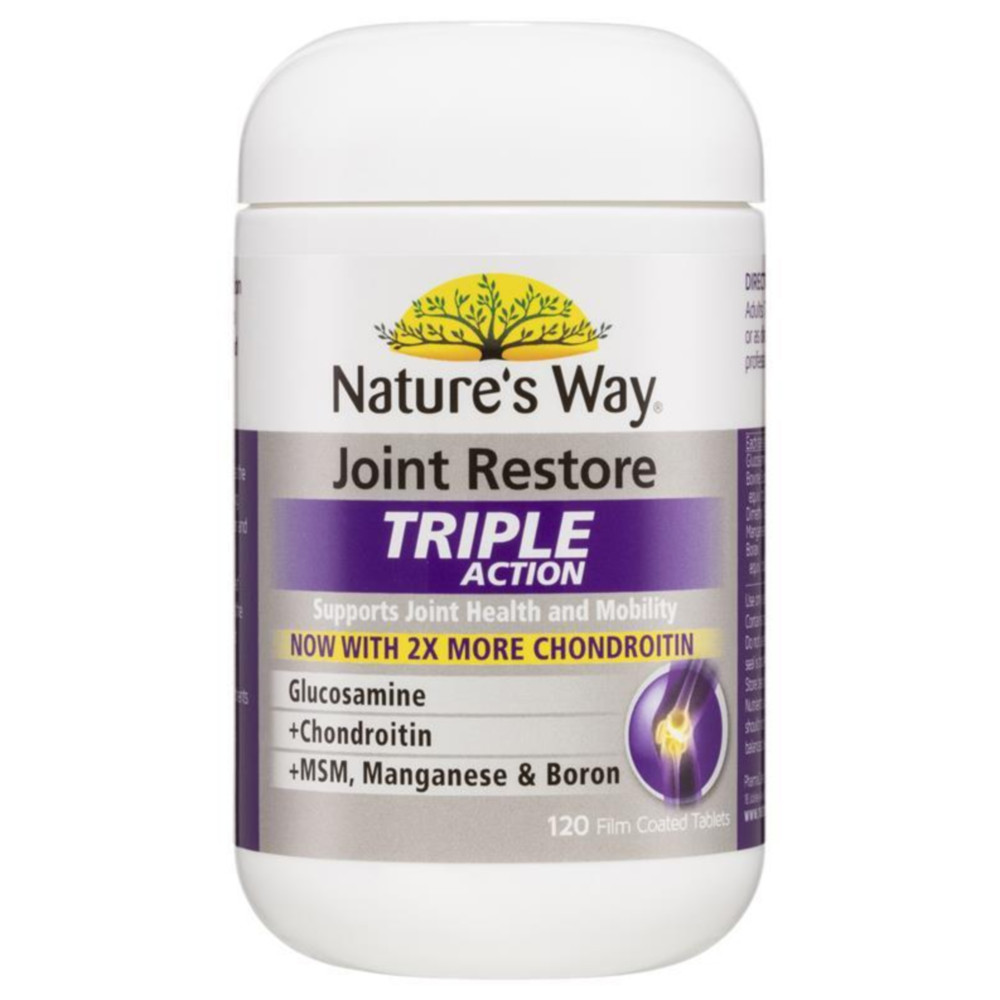 호주 <b>네이처스 웨이</b> 트리플 액션 조인트 리스토어 <b>Nature’s Way</b> Joint Restore Triple Action  1개  120정