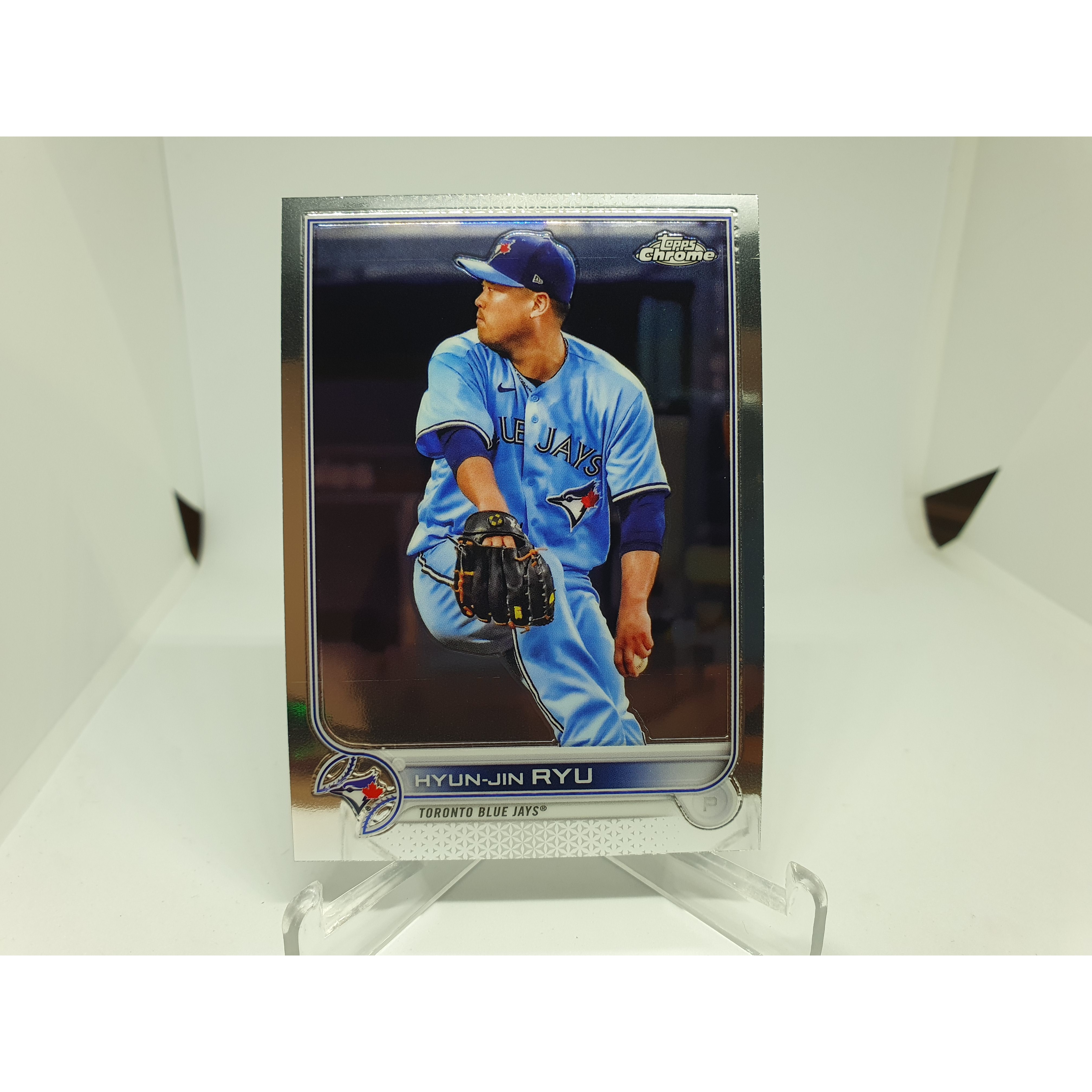 류현진 야구카드 2022 TOPPS Chrome MLB카드 토론토 블루제이스  1개