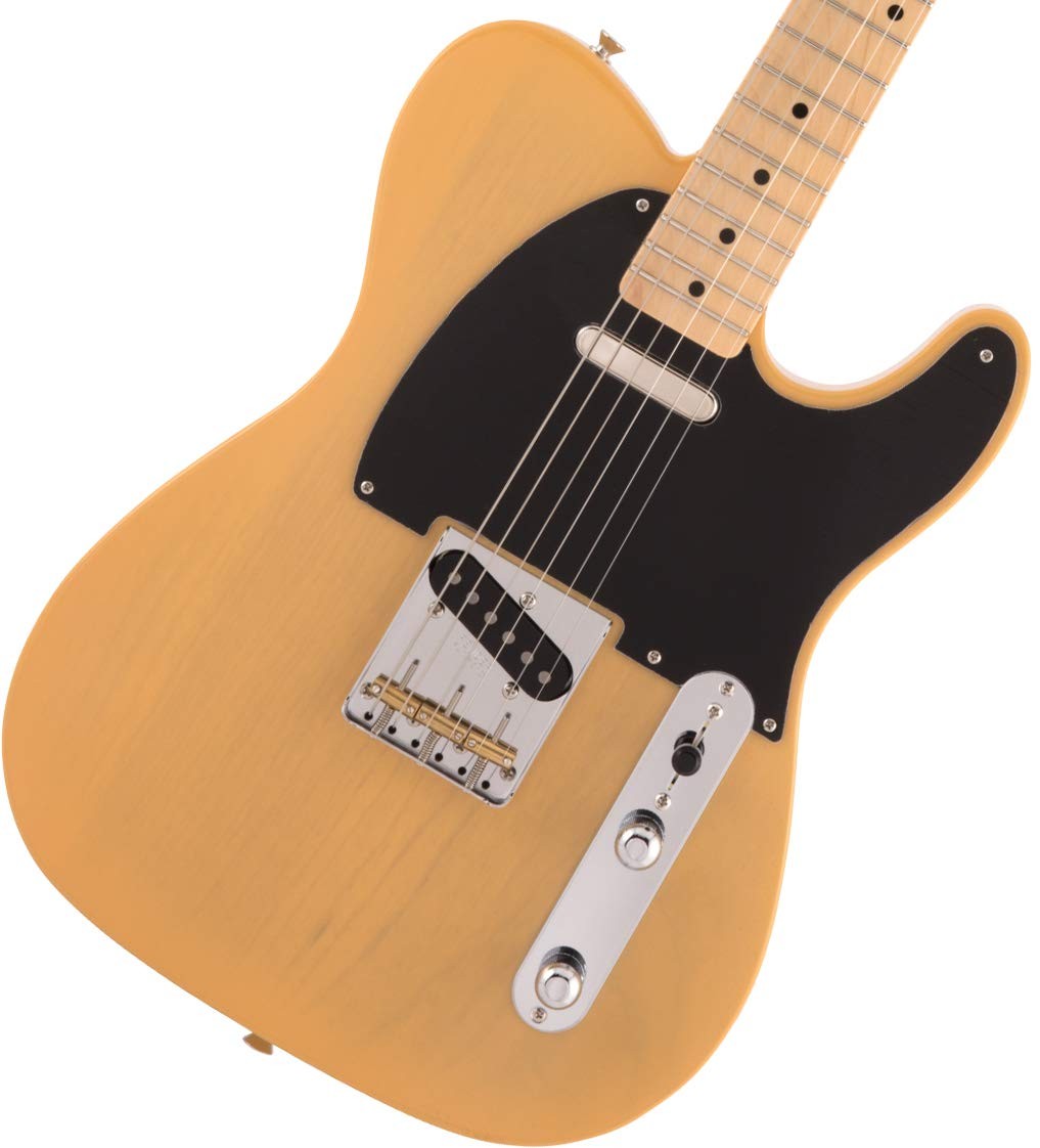 Fender 펜더 일렉기타 메이드인재팬 헤리티지 50s 텔레캐스터 버터스콧 블론드
