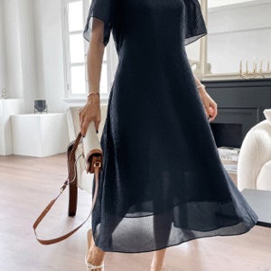 벨라 시어서커 체크 원피스