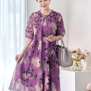 수국린넨원피스