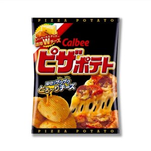 CALBEE 가루비 피자포테이토 칩 진한치즈 피자맛 과자 스낵 63g