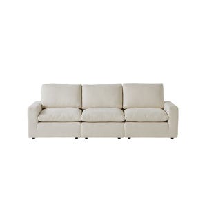 까사미아 [4/26 20시 재방송] 캄포미니 4인소파_아이보리