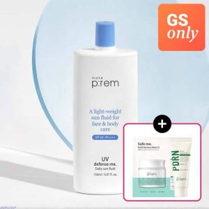 메이크프렘 유브이 디펜스 미 선플루이드 150ml [GIFT]안심팩 1매+클렌징밀크21ml