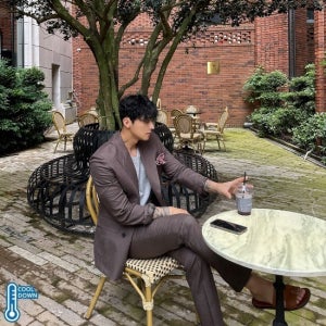 45120 406 프리미엄 린넨 클래식 바이오 슬림 린넨 더블정장