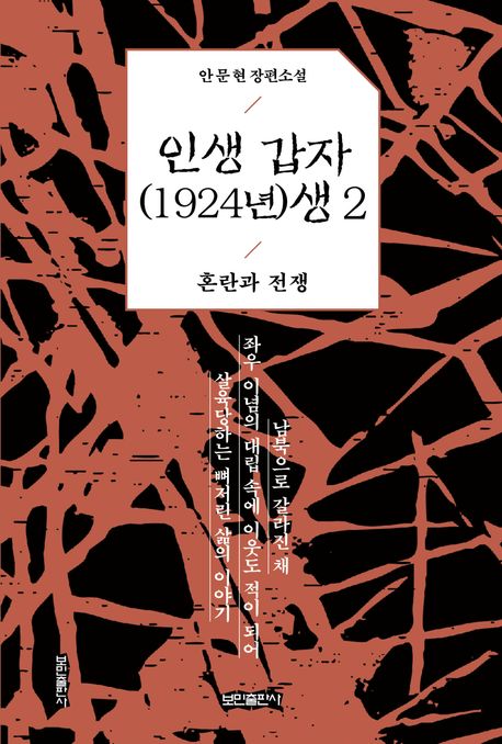 인생 갑자(1924년)생 2: 혼란과 전쟁 (안문현 장편소설)