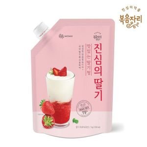 복음자리 (NS홈쇼핑)복음자리 진심의 딸기청 대용량 1kg  2개(총2kg) 국산딸기..34209009