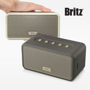 브리츠 BZ-JB9600 휴대용 레트로 블루투스 스피커 TWS지원 20W 고출력 TF슬롯 AUX단자 홈 카페 인테리어 BZJB9600