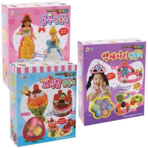 11400 플레이콘 나만의공주+액세서리+보석함 3종 1세트