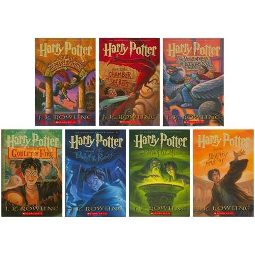 날선물 상품명영어원서 Harry Potter 1-7 Paperback Boxed set 해리포터 박스 세트 미국판