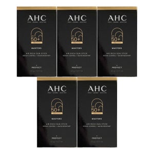 AHC 마스터즈 에어 리치 선스틱 22g(SPF50+) 5개 / 써클