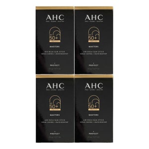 AHC 마스터즈 에어 리치 선스틱 22g(SPF50+) 4개 / 써클