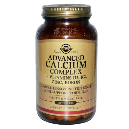 솔가 <b>어드밴스드 칼슘 컴플렉스</b> 비타민d 120캡슐