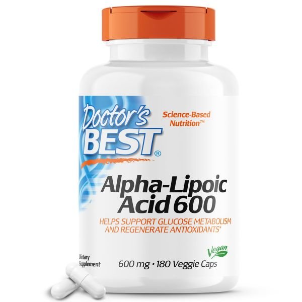 <b>닥터</b>스베스트 Doctors Best 알파 리포산 600mg 180베지캡슐