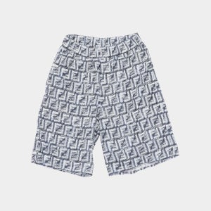 펜디키즈 FF로고 올오버 쇼츠 남아 반바지 JMF473 AQTQ F04V6/12A