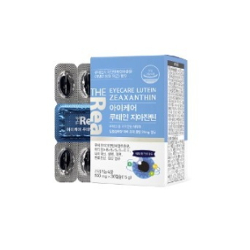 <b>더리얼</b> 아이케어 루테인 <b>지아잔틴</b> 500mg x 30캡슐  1개  15g
