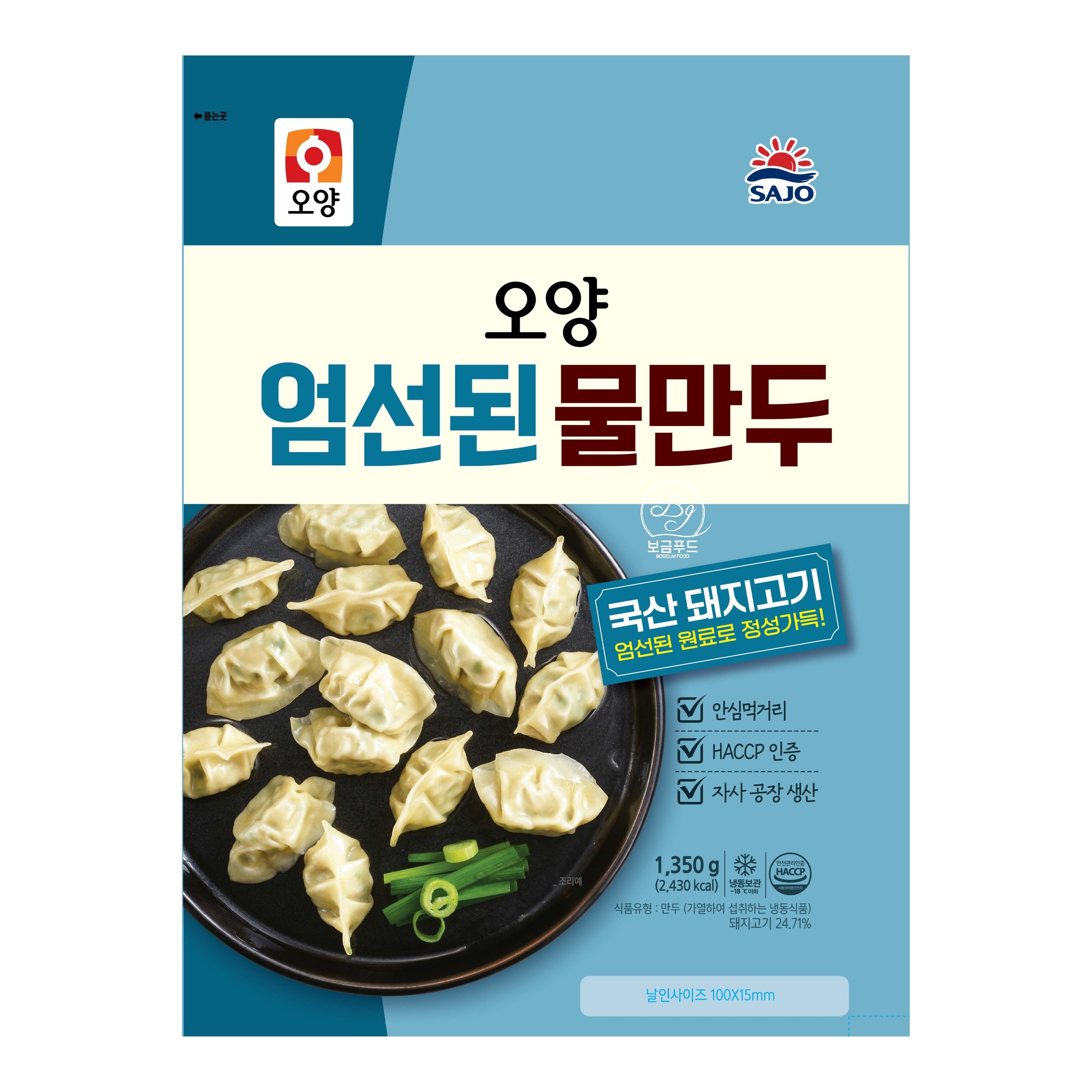 직접만든 물만두
