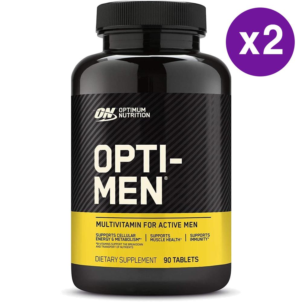 <b>옵티멈 뉴트리션</b> 옵티 맨 남성 종합 <b>비타민</b> Optimum Nutrition Opti-Men Multivitamin  2개  90정