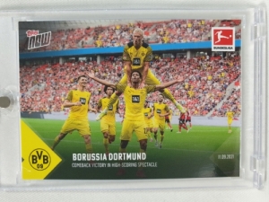 2021 TOPPS NOW 탑스 나우 주드 벨링엄 엘링 홀란 홀란드 분데스리가 축구 카드