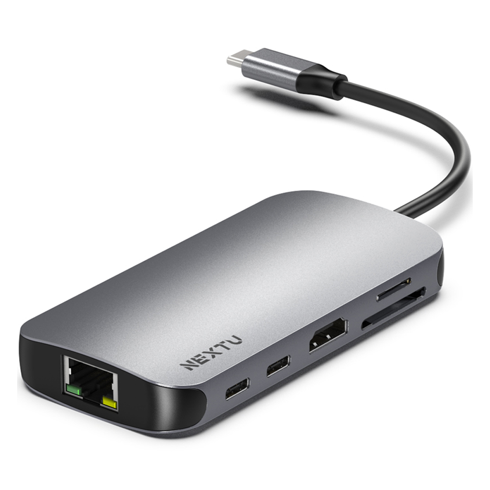 넥스트유 도크존 10 in 1 USB C타입 멀티허브 2297TCH-8K 100W PD HDMI 2.1 LAN포트 카드 리더기 솔직 후기 및 장단점 분석 - 구매 가이드