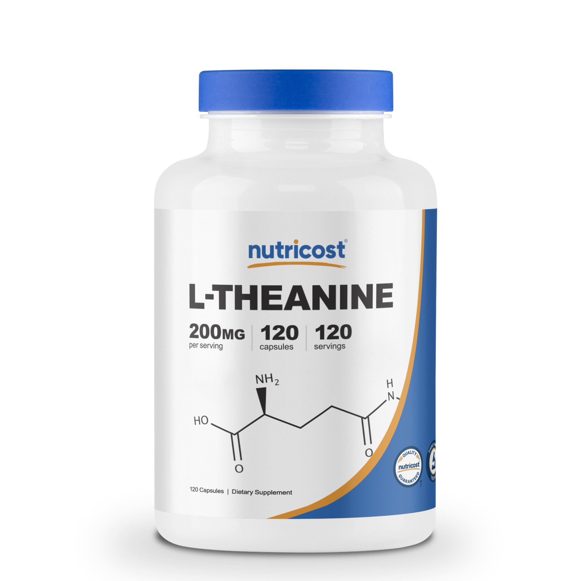 <b>뉴트리코스트</b> L-<b>테아닌</b> 200mg 캡슐  120정  1개