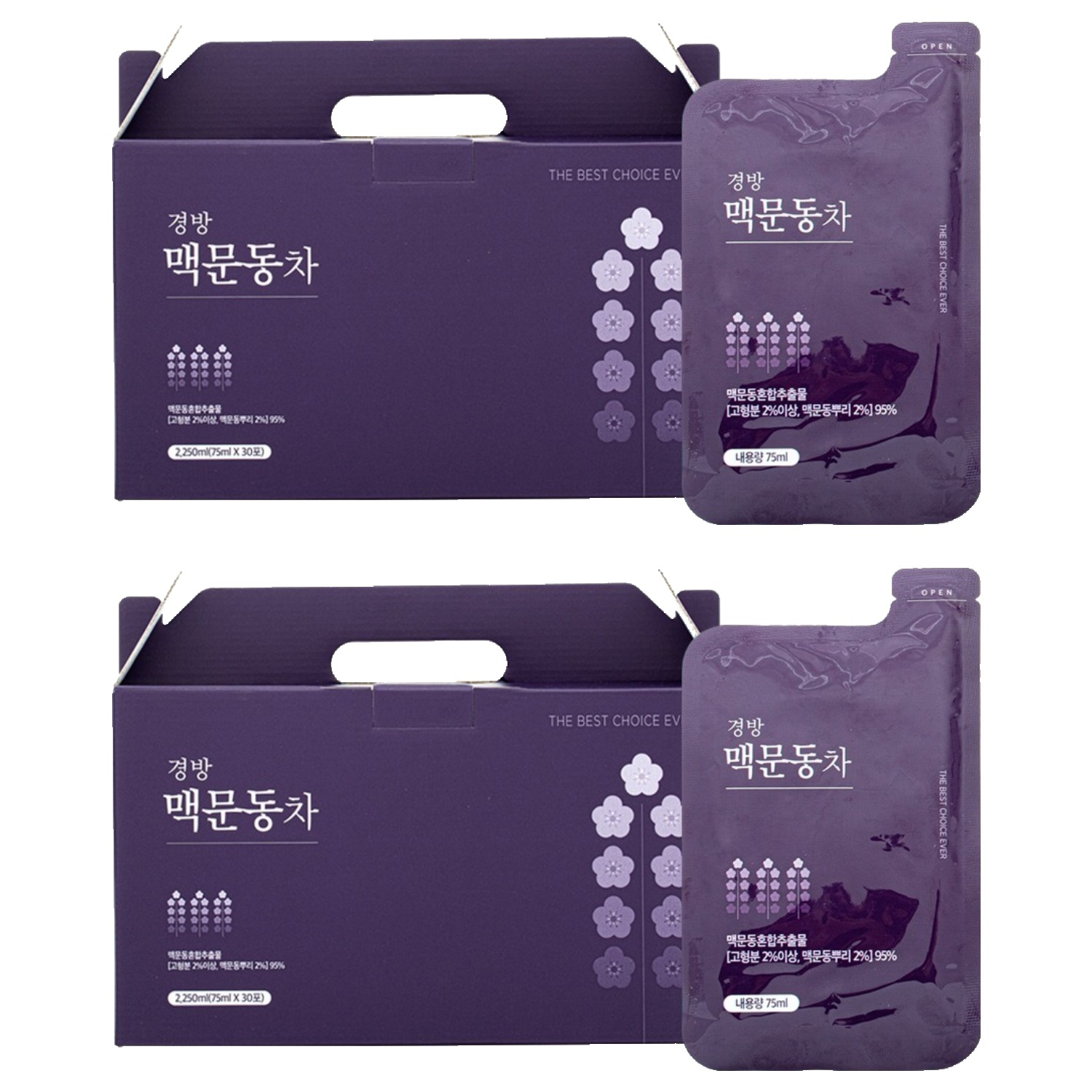 <b>경방신약</b> 맥문동차  2.25L  2개
