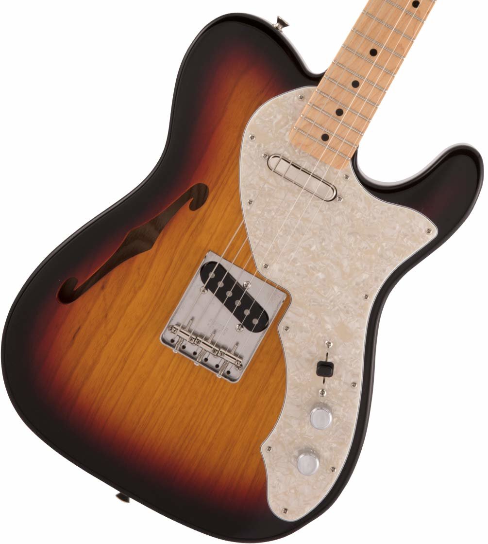 Fender 펜더 일렉기타 헤리티지 60s 텔레캐스터 Thinline 3컬러 선버스트 메이드인재팬
