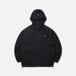 [배럴] 유니섹스 캠프닉 우븐 자켓 블랙 (BI1UHJK21BLK) BI1UHJK21BLK
