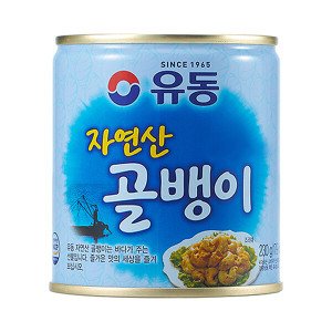 유동 유동 자연산 골뱅이 230g /s/ 번데기 술안주 비빔면 소면 무침 국수 야식 통조림