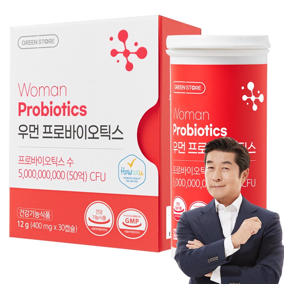 <b>그린스토어</b> 우먼 <b>프로바이오틱스</b>  30정  1개
