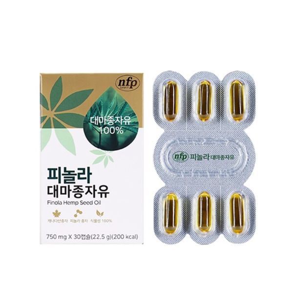 NFP <b>피놀라 대마종자유</b> 6박스  6개  단일옵션  30개